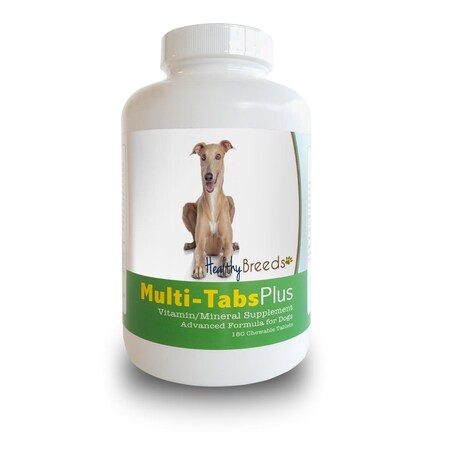 Healthy Breeds Italian Greyhound Multi-Tabs Plus Chewable Tablets, 180PK 840235140320